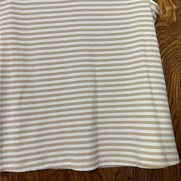 Lane Bryant Collared Striped Ribbed Tank - Picture 6 of 12